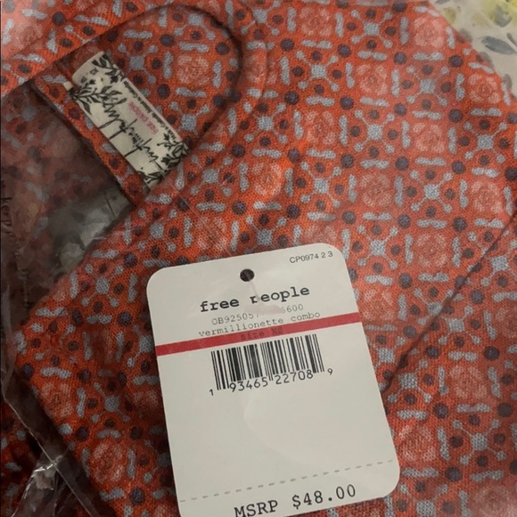 Free People Lucky Now Brami Off-the-Shoulder 🎀 - Picture 3 of 3